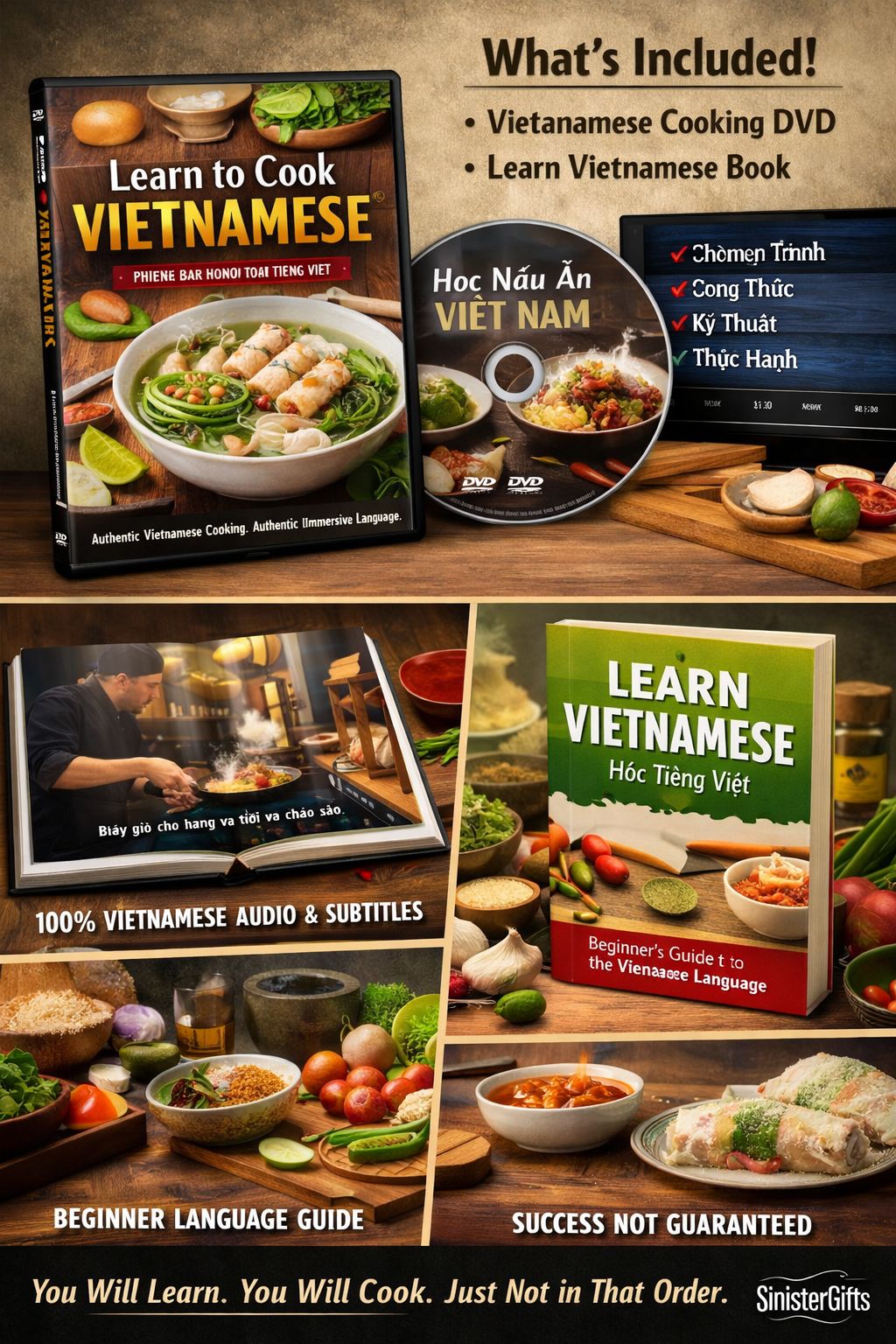 Concept: Learn to Cook Vietnamese™ (Immersive Edition)